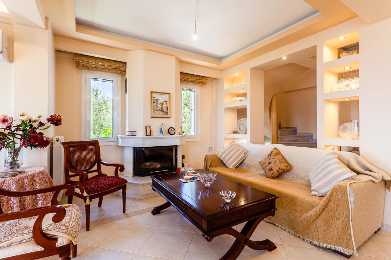 Verga Majestic Sunsets - Elegant & Secluded Retreat 칼라마타 외부 사진